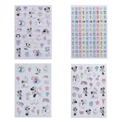 STK10 Set 200 Stickere Decorative Minnie Mouse - imagine 2