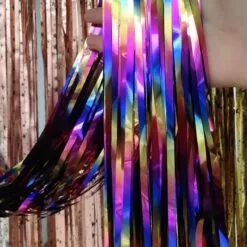 ACC1-100 Perdea Decorativa Petrecere Curcubeu 100x200 cm.