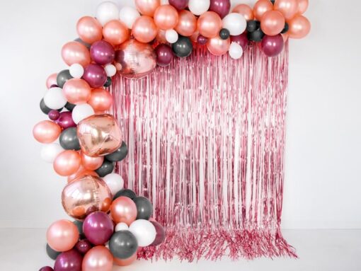 ACC1-20 Perdea Decorativa Petrecere Rose Gold 100x200 cm. - imagine 2