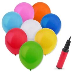 Set Pompa Manuala + 25 Baloane Multicolore