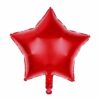 BL132 Balon Stea Rosie 45 cm.