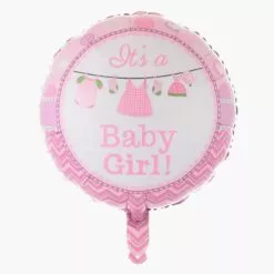 BL206 Balon Folie It's Baby Girl 45 cm