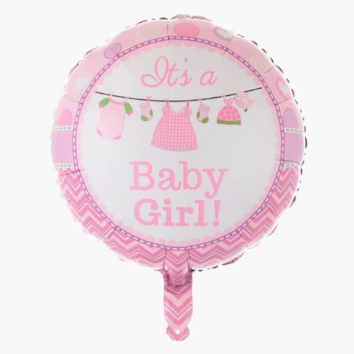 BL206 Balon Folie It's Baby Girl 45 cm