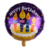 BL220 Balon Folie Tort Happy Birthday 45 cm