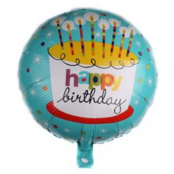BL221 Balon Folie Tort Happy Birthday 45 cm