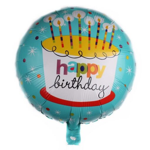 BL221 Balon Folie Tort Happy Birthday 45 cm