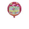 BL222 Balon Folie Tort Happy Birthday 45 cm - imagine 2
