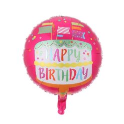 BL222 Balon Folie Tort Happy Birthday 45 cm