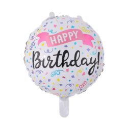BL225 Balon Folie Happy Birthday 45 cm