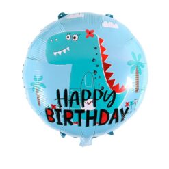 BL228 Balon Folie Dino Happy Birthday 45 cm