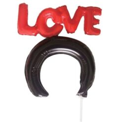 BL40 Balon bentiță Love - Valentine's Day