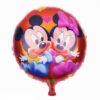 BL74 Balon Happy Birthday Minnie si Mickey