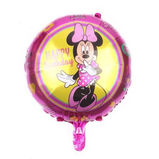 BL76 Balon Happy Birthday Minnie