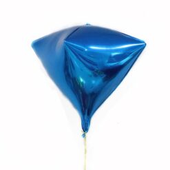 BL86-4 Balon Diamant/Piramida Albastru