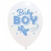 BLS100 Set 10 Baloane Premium Baby Boy Aviator - imagine 2