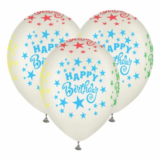 BLS114 Set 10 Baloane Happy Birthday