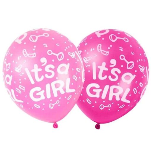 BLS126 Set 10 Baloane Latex It's A Girl!