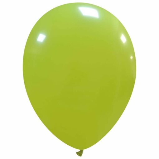 BLS128 Set 10 Baloane Party Verde Lime - imagine 2