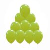 BLS128 Set 10 Baloane Party Verde Lime