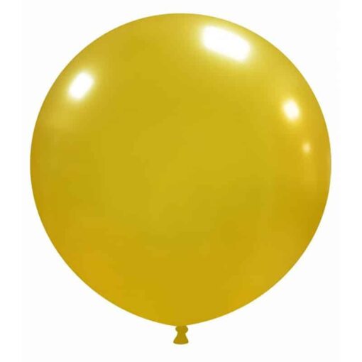 BLS142-7 Set 10 Baloane Jumbo Gold 48 cm