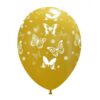 BLS53 Set 10 Baloane Multicolore Cu Fluturasi - imagine 3