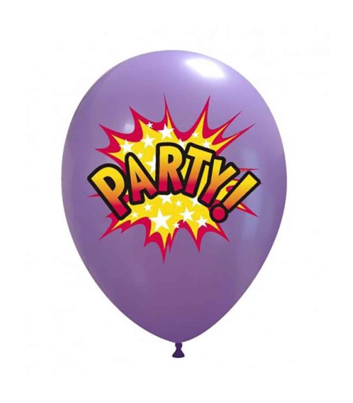 BLS91 Set 10 Baloane Party Bubble Multicolore