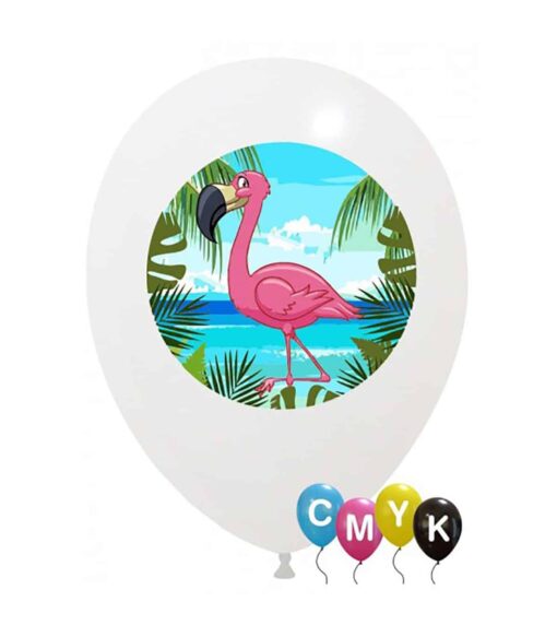 BLS94 Set 10 Baloane Tropical Flamingo