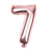 CFR1-7 Balon Cifra 7 Rose Gold 100 cm