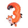 CFR10-3 Balon Cifra 3 Vulpe- Animale