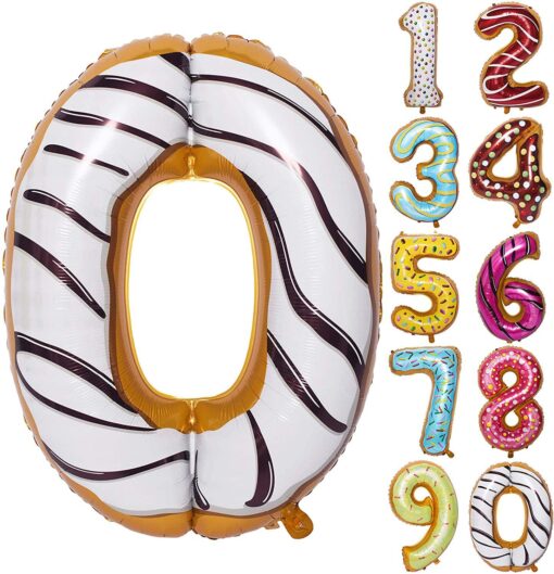 CFR17-0 Balon Cifra 0 Donut 100 cm