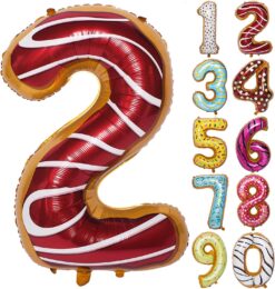 CFR17-2 Balon Cifra 2 Donut 100 cm