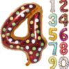 CFR17-4 Balon Cifra 4 Donut 100 cm
