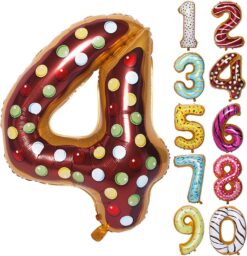 CFR17-4 Balon Cifra 4 Donut 100 cm
