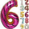 CFR17-6 Balon Cifra 6 Donut 100 cm