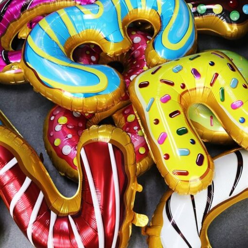 CFR17-7 Balon Cifra 7 Donut 100 cm - imagine 2