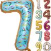 CFR17-7 Balon Cifra 7 Donut 100 cm