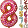 CFR17-8 Balon Cifra 8 Donut 100 cm