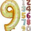 CFR17-9 Balon Cifra 9 Donut 100 cm