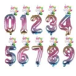 CFR3-8 Balon Cifra 8 Cameleon + Unicorn