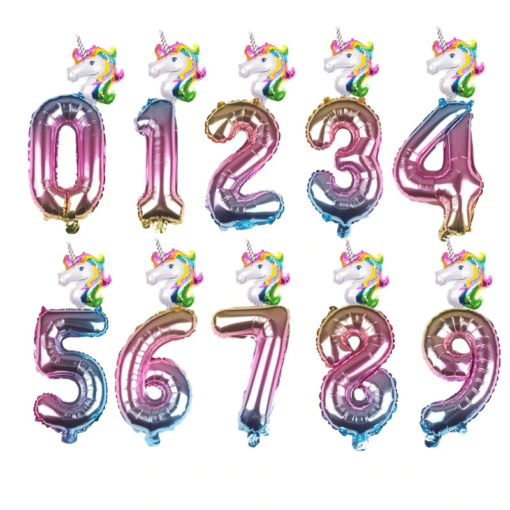 CFR3-8 Balon Cifra 8 Cameleon + Unicorn