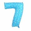 CFR4-7 Balon Cifra 7 Albastru