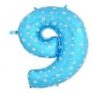 CFR4-9 Balon Cifra 9 Albastru
