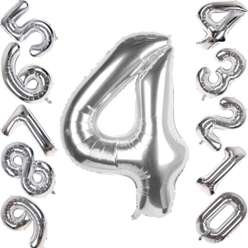 CFR5-4 Balon Cifra 4 Silver