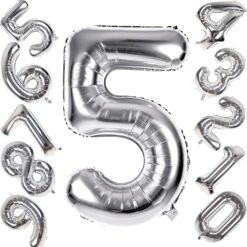 CFR5-5 Balon Cifra 5 Silver