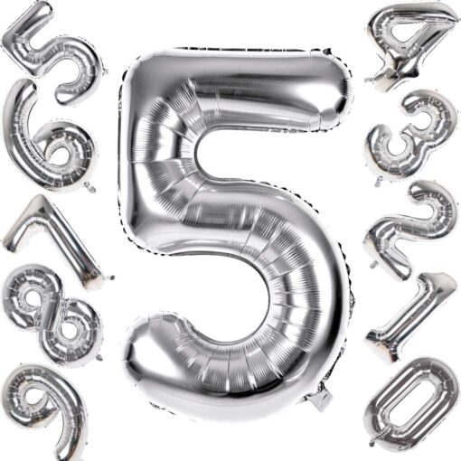 CFR5-5 Balon Cifra 5 Silver