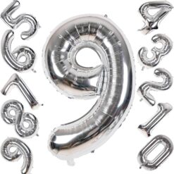 CFR5-9 Balon Cifra 9 Silver