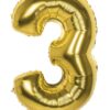 CFR6-3 Balon Cifra 3 Gold