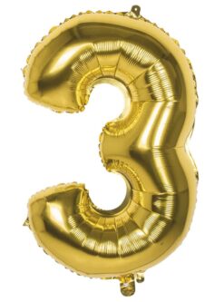 CFR6-3 Balon Cifra 3 Gold