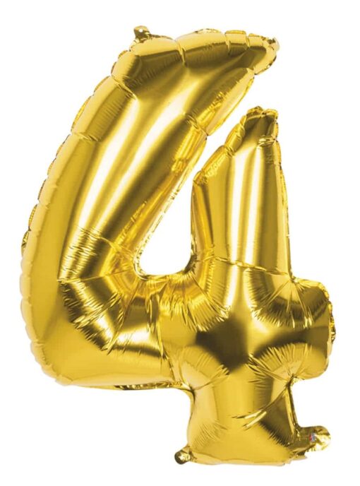 CFR6-4 Balon Cifra 4 Gold