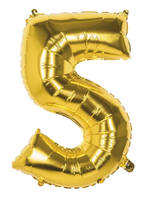 CFR6-5 Balon Cifra 5 Gold